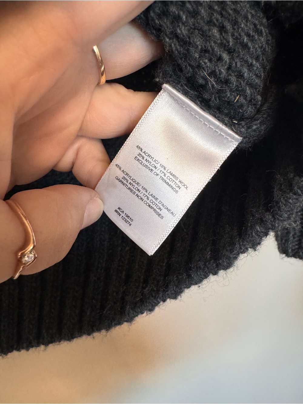 Lole XL grey & Cream Nordic-Pattern scoop neck Sweater - Picture 3 of 4